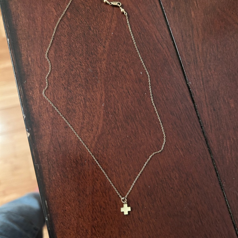 COPY - Gold Cross Pendant Necklace